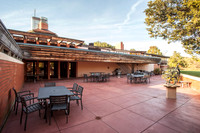 Wingspread main terrace