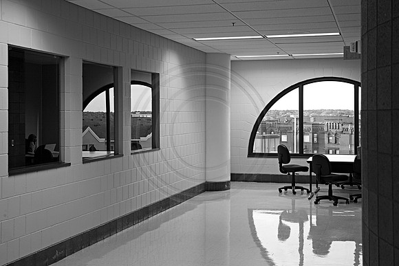 monochrome, reflection