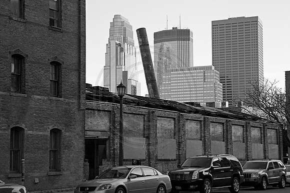 monochrome, buildings