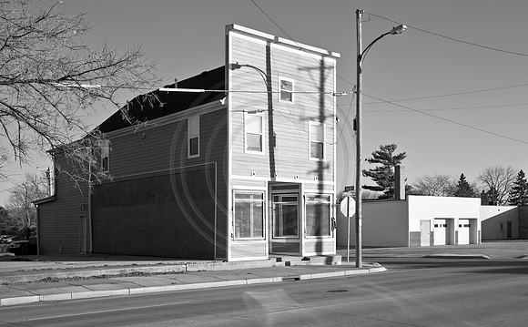 street, monochrome